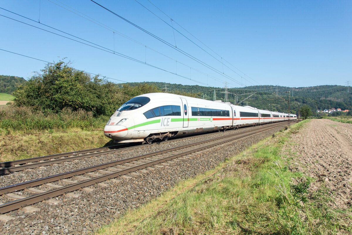 ICE 403 536-6  Ingolstadt  bei Reilos am 08.09.2021