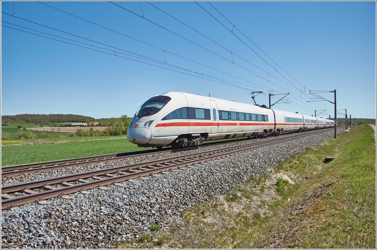 ICE 411 052-4  Travemünde  / Altmannshausen / 24.04.2019