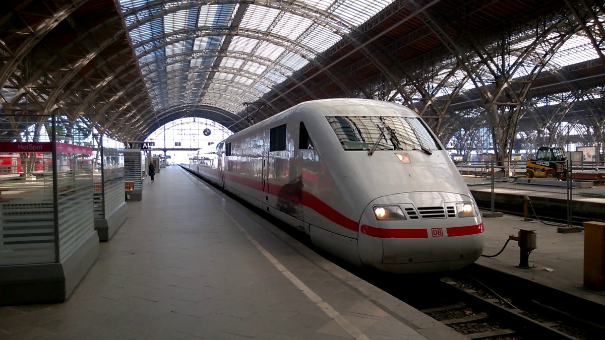 ICE 793  Memmingen  von Hamburg-Altona nach Leipzig Hbf.Aufgenommen am 12.03.2014 in Leipzig