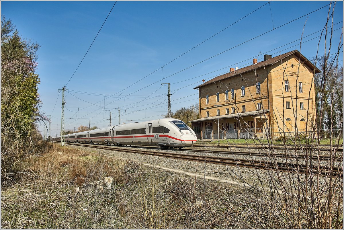 ICE 812 027-1 / Mainbernheim / 18.03.2020