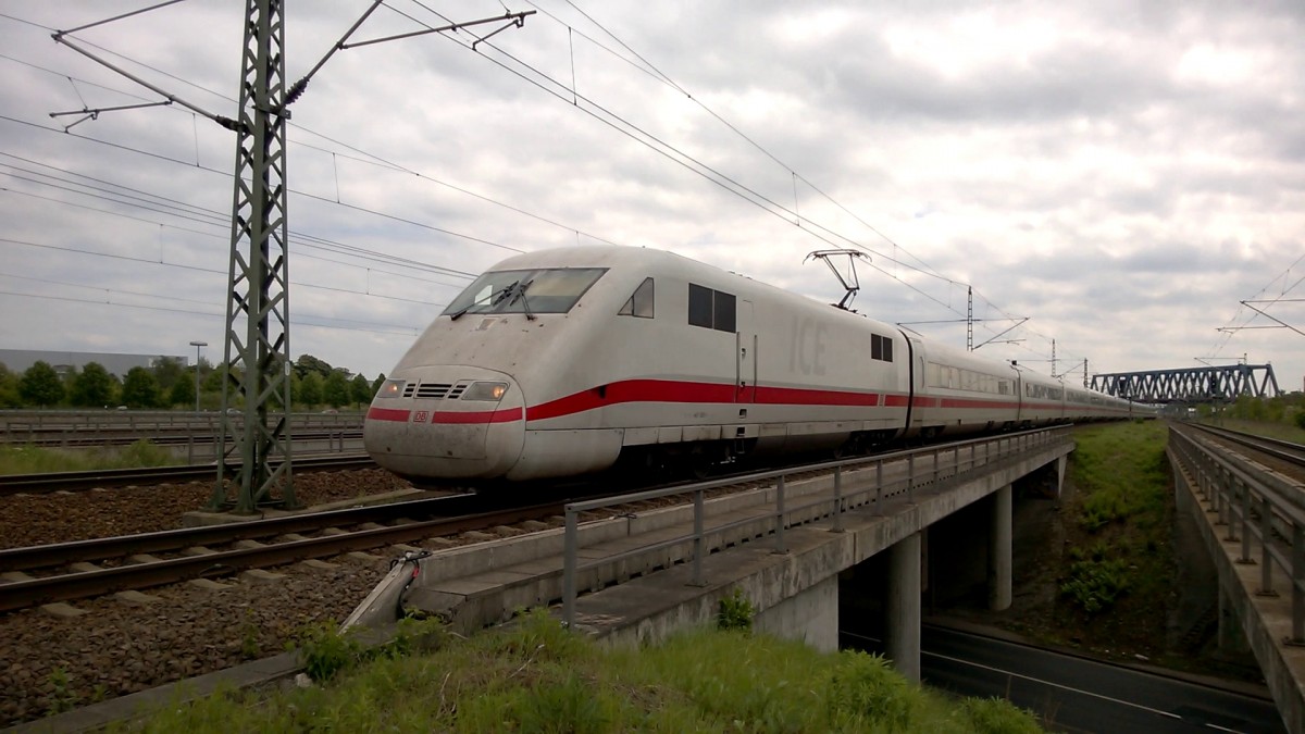 ICE 890 "Bad Oldesloe" von Leipzig Hbf nach Hamburg Altona Bahnbilder.de