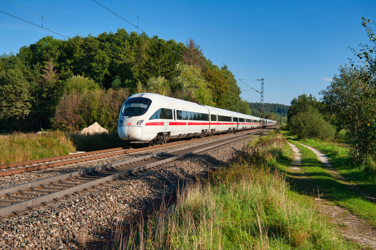 ICE 90 (Wien Hbf - Hamburg-Altona) bei Postbauer-Heng, 15.09.2019