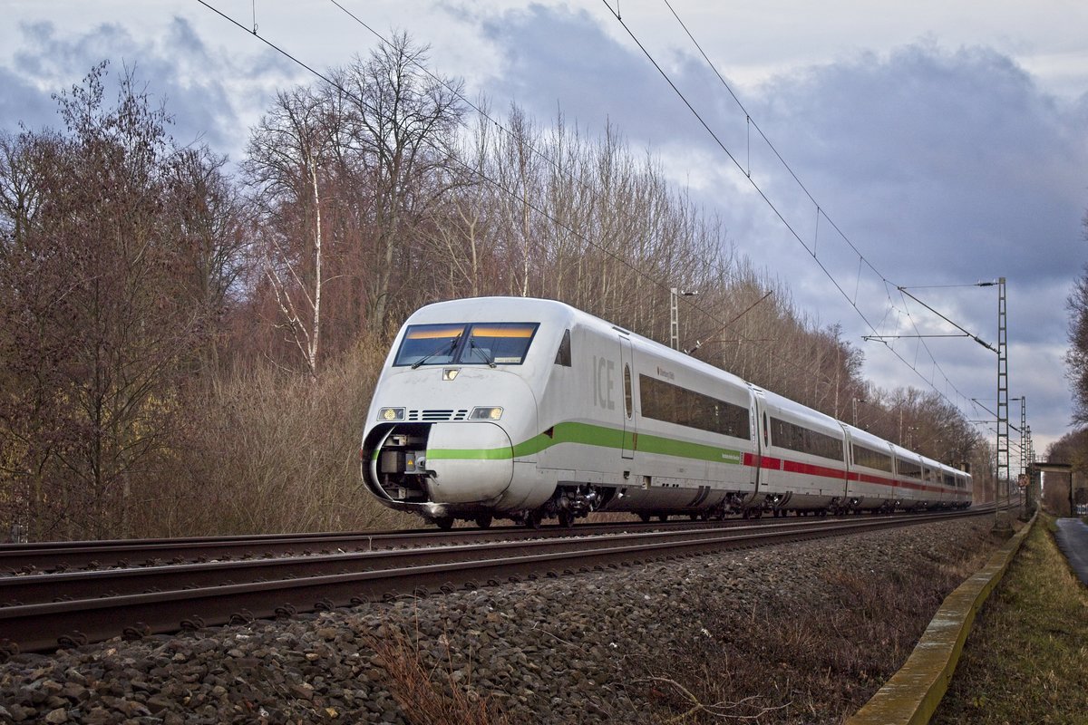 ICE  Oldenburg  als 652 nach Bonn in Unna-Mühlhausen (30.01.2021) 