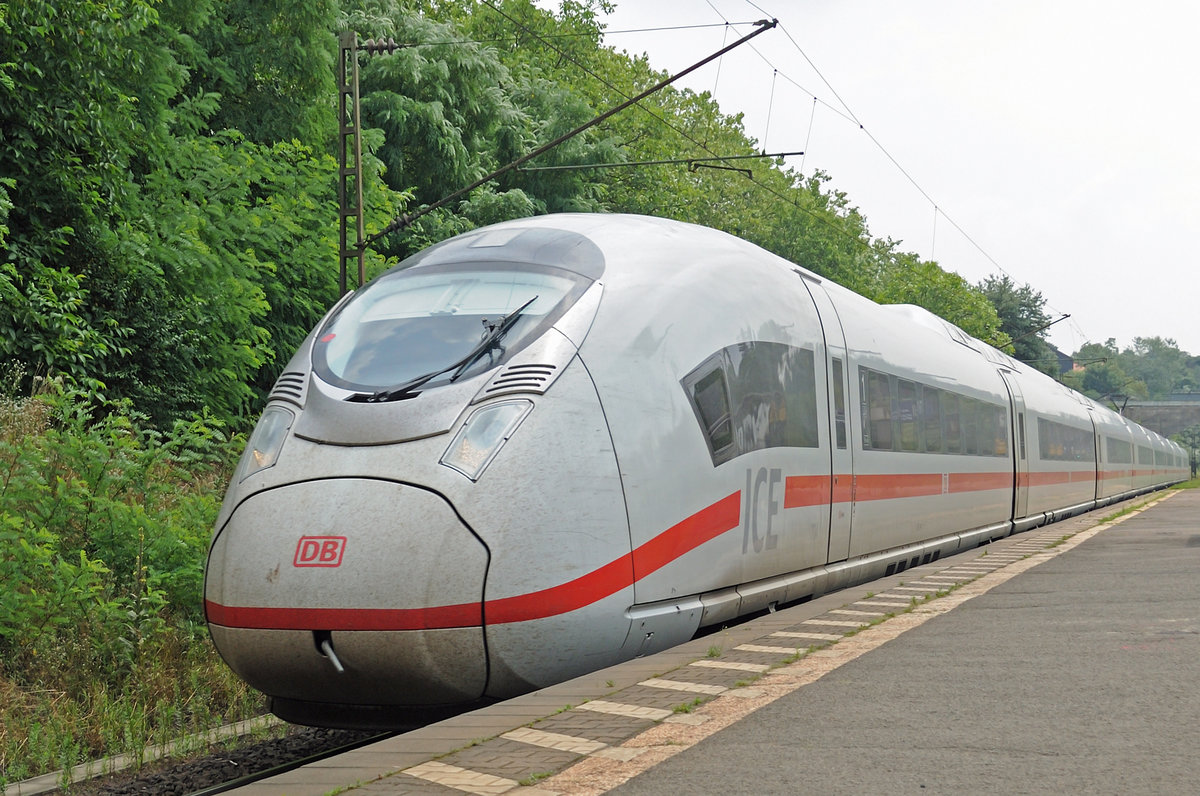 ICE Velaro 407 004 @ Darmstadt Süd 25.07.2016