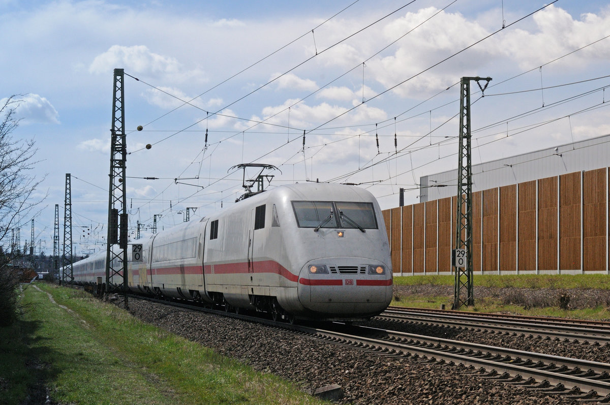 ICE1 401 575 @ Biblis. 31.03.2018