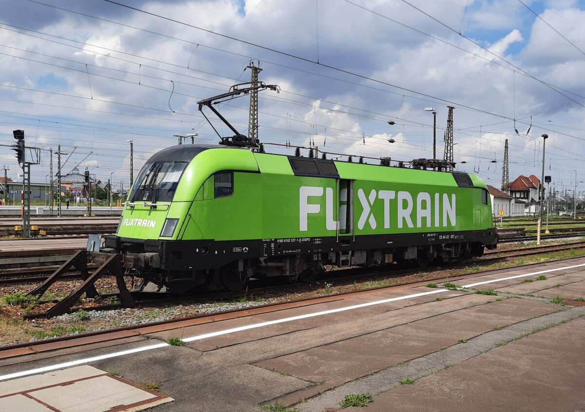 IGE 182 537-1 pausierte am 04.08.2021 in Leipzig Hbf.