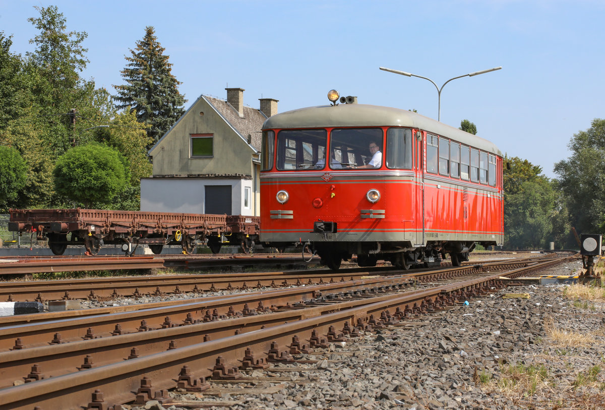 Im Bahnhof Lieboch am 29.07.2018.
VT10.02. 