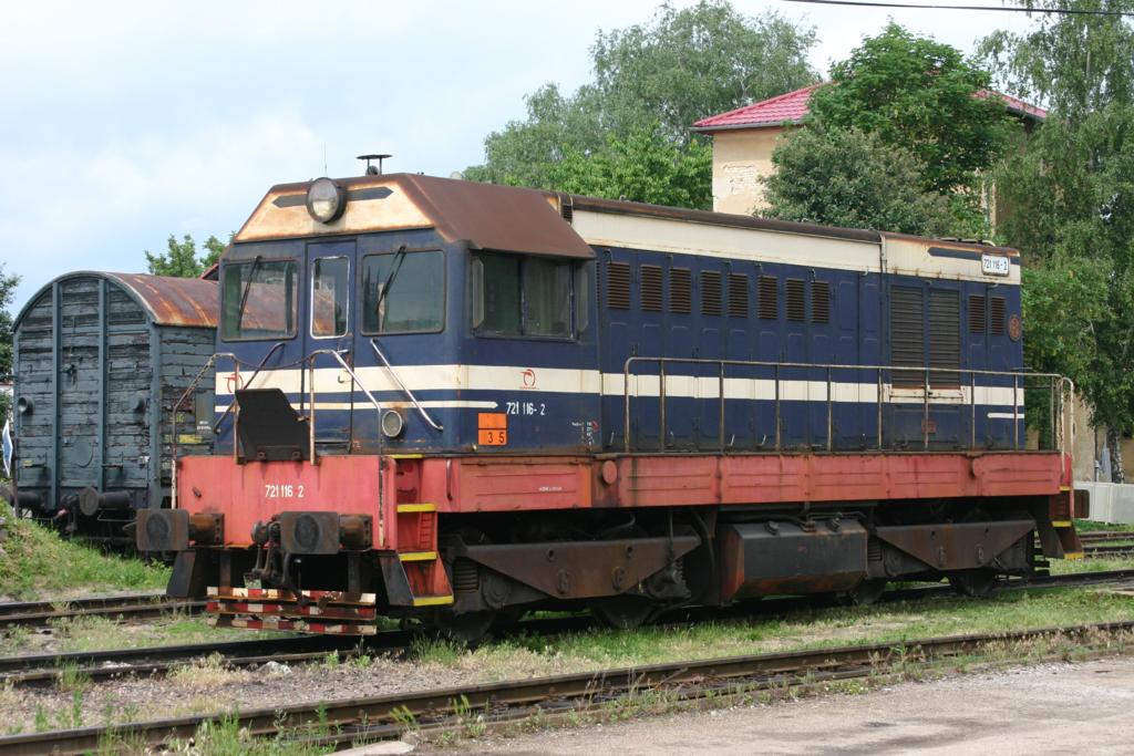 Im Depot Prievidza traf ich am 31.05.2005 die 721116 an.