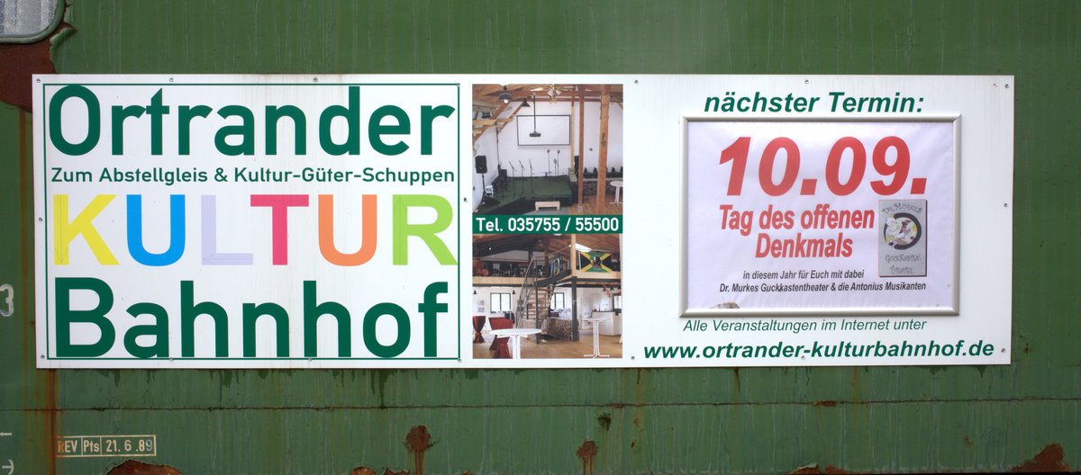 Im sanierten Bahbhof Ortrand befindet sich eine Arztpraxis und man kann die Räume mieten. 01.07.2017   12:59 Uhr.