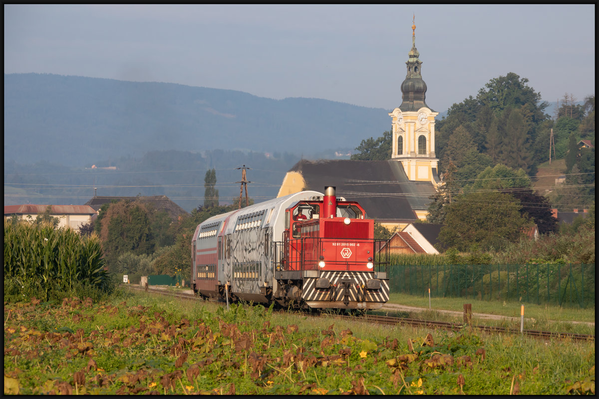 In einigen Tagen werden wohl die  Plutza  zusammengeschoben und bereit zur Ernte sein. 
Dann werde ich wohl die Stelle in Wies erneut besuchen. 
13.08.2020