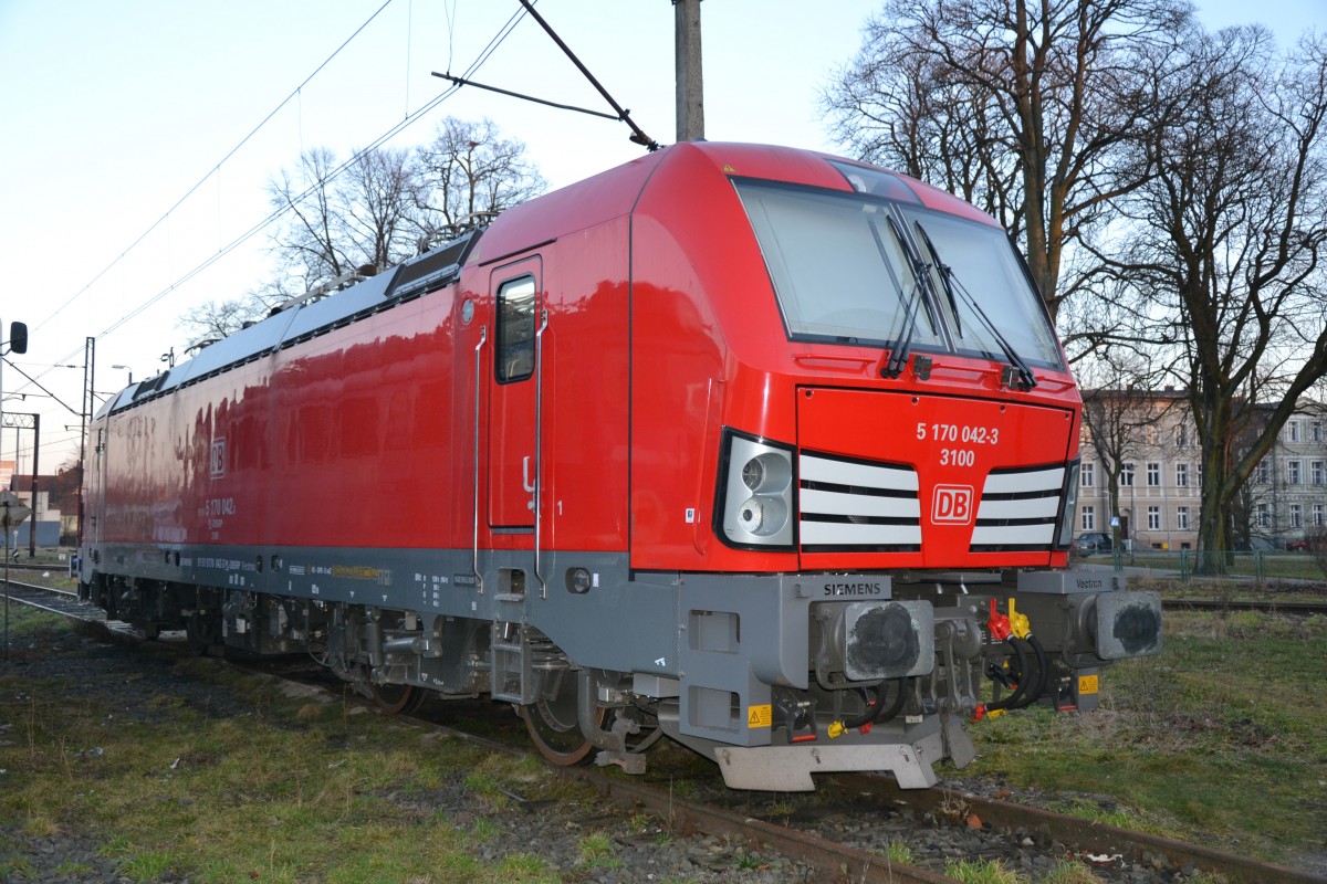 In Kolobrzeg am 24.02.2014 (Kolberg)abgestellt. 5 170 042 von PL-DBSRP.