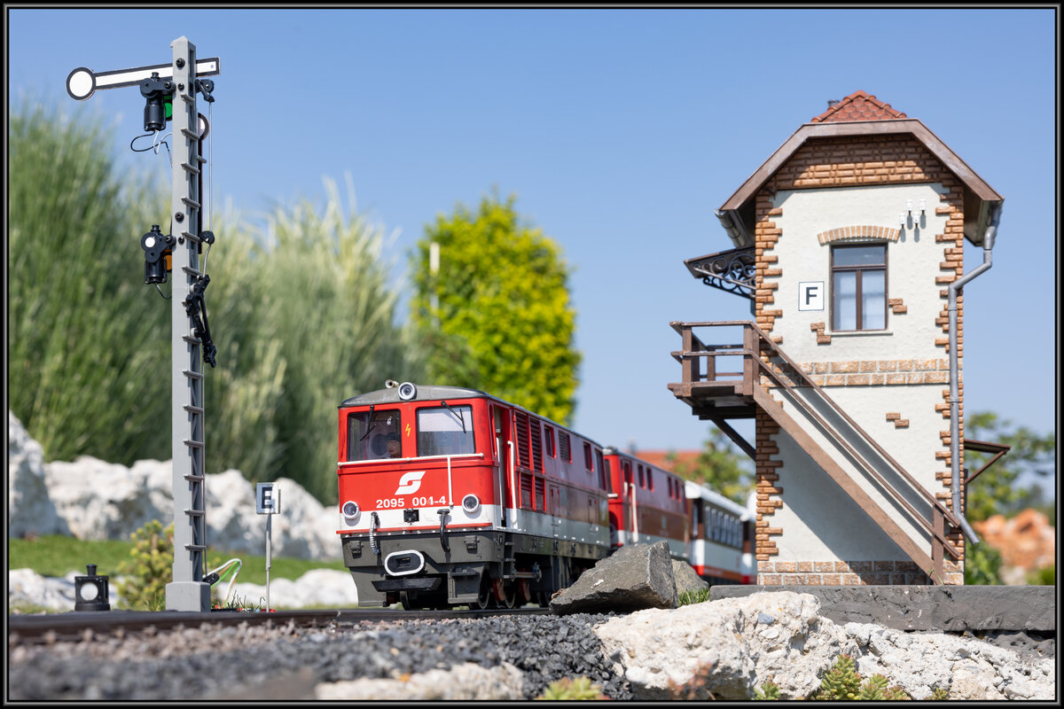 In kürze geht es weiter für das Modell der 2095.01 auf der GGB . 15.08 2023