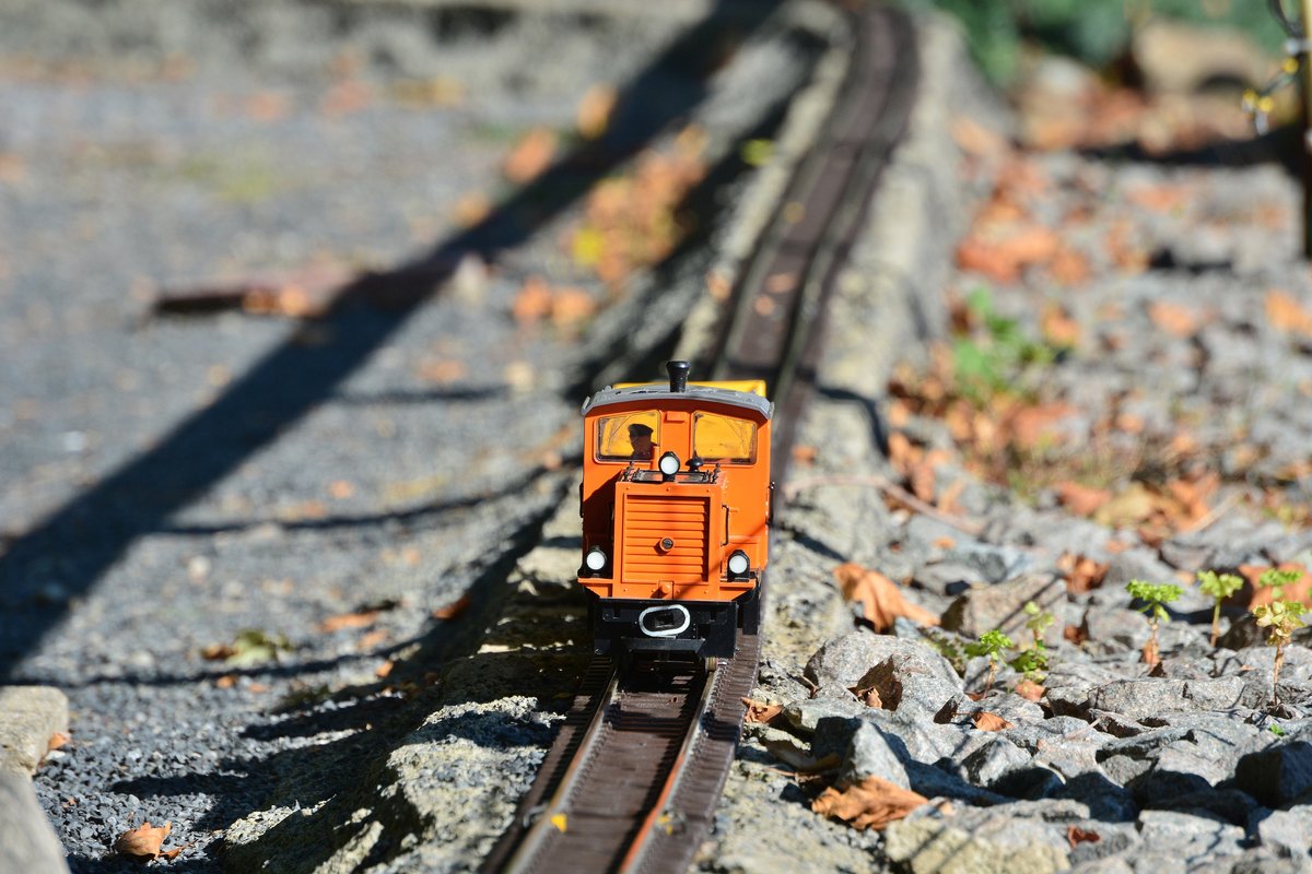 In Simpelveld gibts nicht nur große Eisenbahn sondern auch kleine Gartenbahnen. 

Simpelveld 25.09.2016