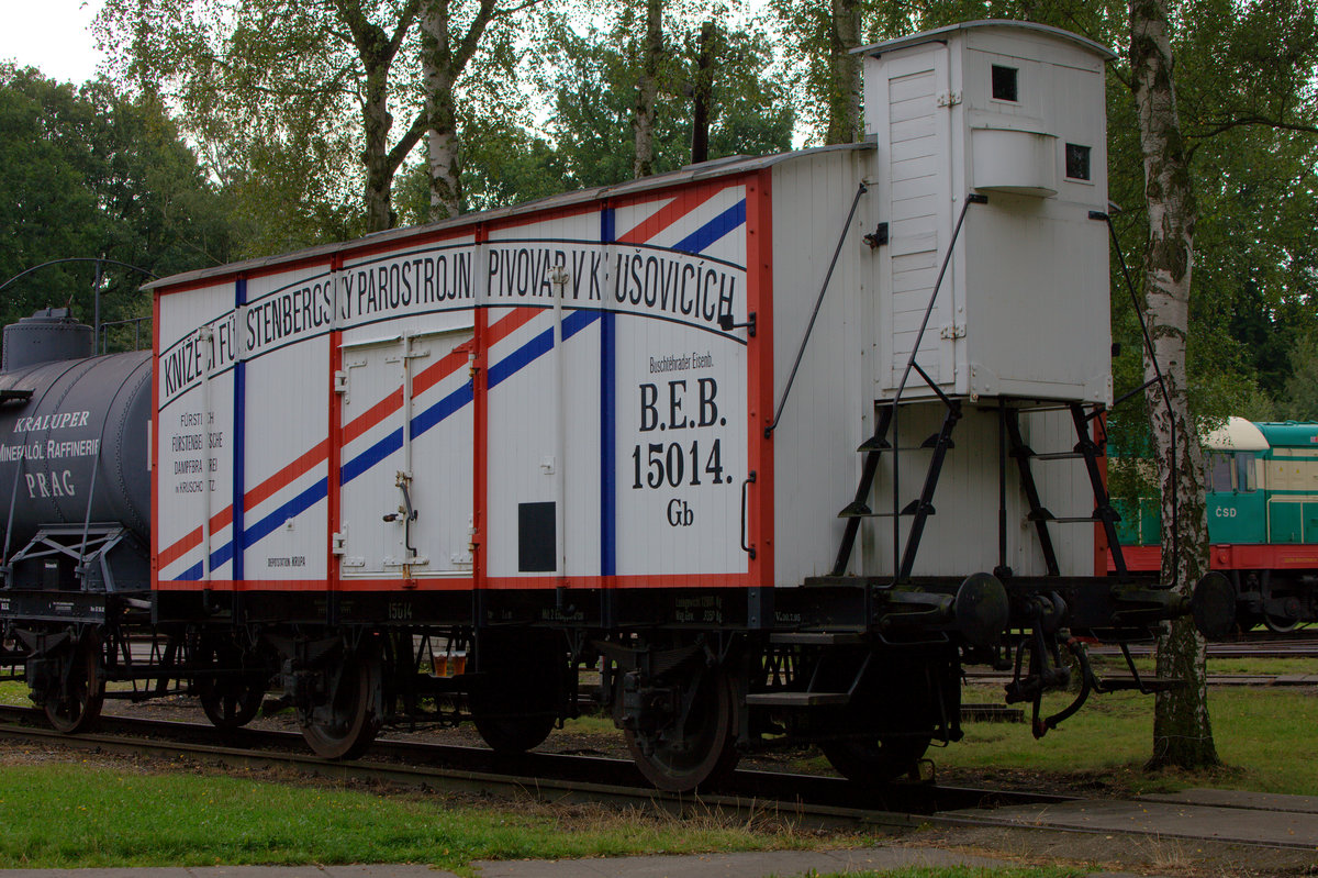 In Tschechien gehört ein gutes Bier dazu, auch im Eisenbahnmuseum in Luzna u Rakovnika. 26.08.2017 11:07 Uhr. Man muss es nur zu finden wissen.