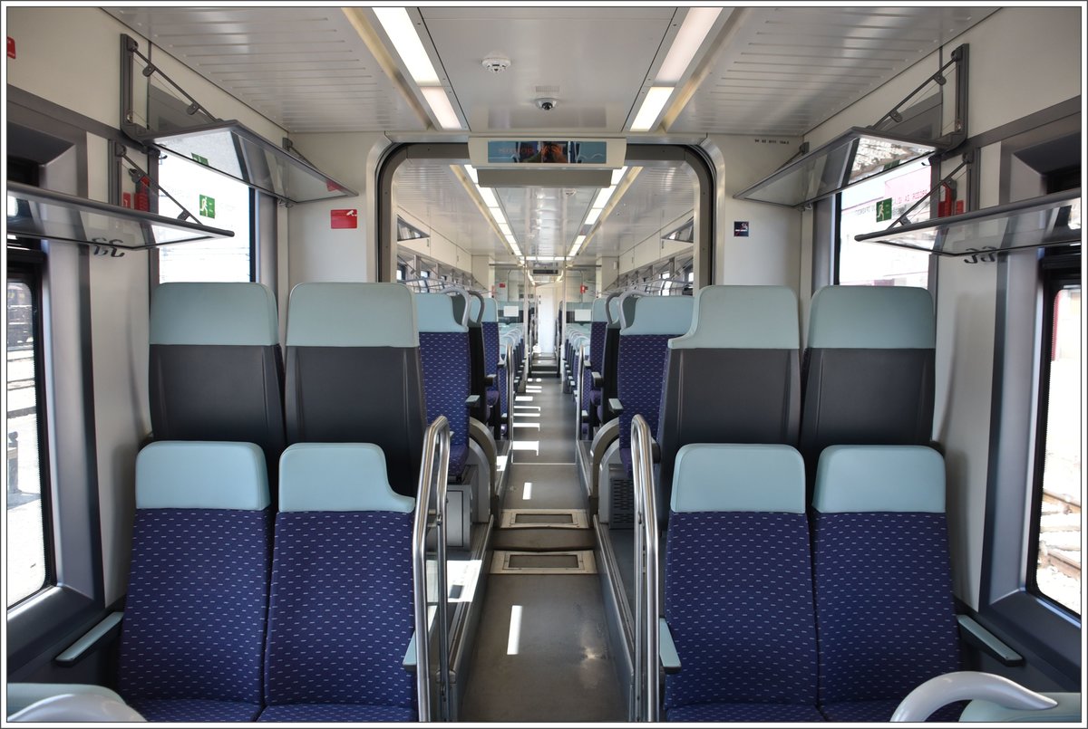 Innenansicht des CAF Civity. (02.08.216)