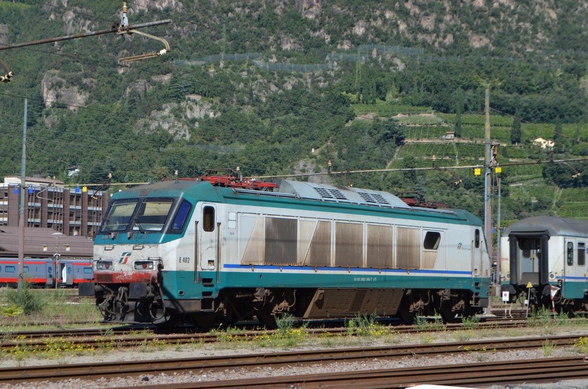 Italien E 402 040-7 in Bolzano/Bozen 23.09.2014