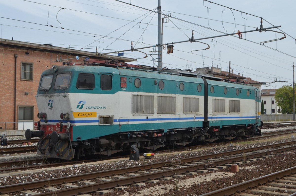Italien: E 655 180-4 in Treviso 19.09.2014