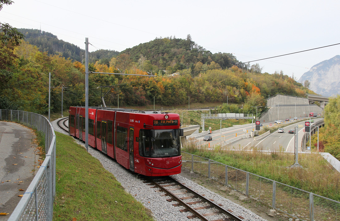 IVB-Triebwagen 356 // Innsbruck // 23. Oktober 2018
