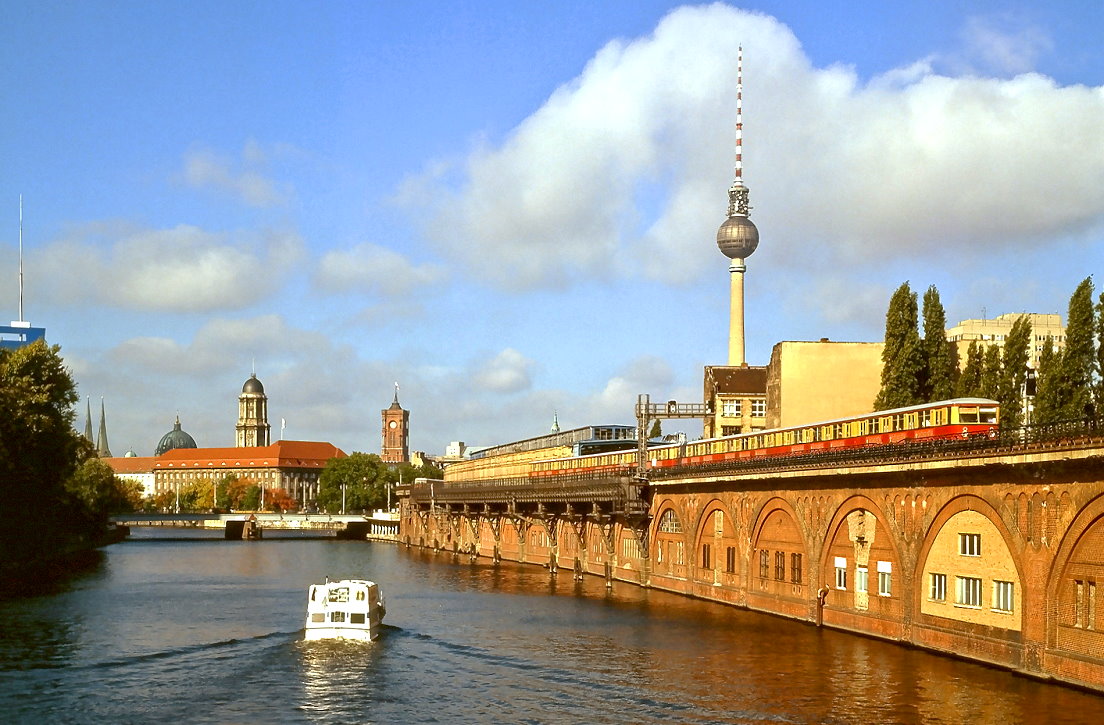 Jannowitzbrücke, 03.10.1996.