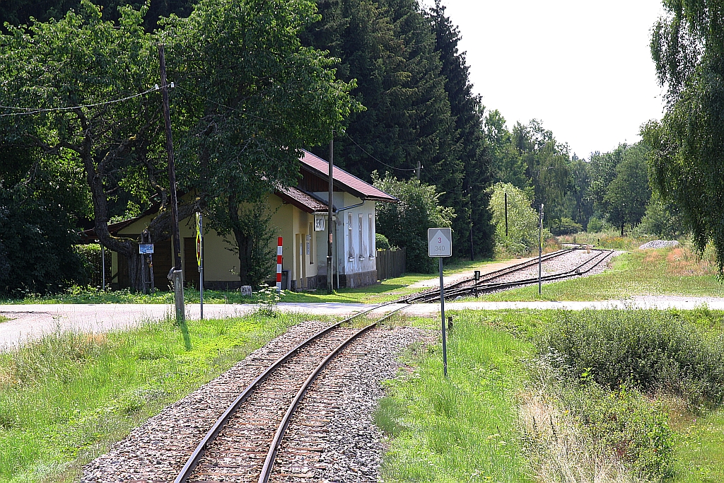 JHMD-Bahnhof Senotin am 05.August 2018.