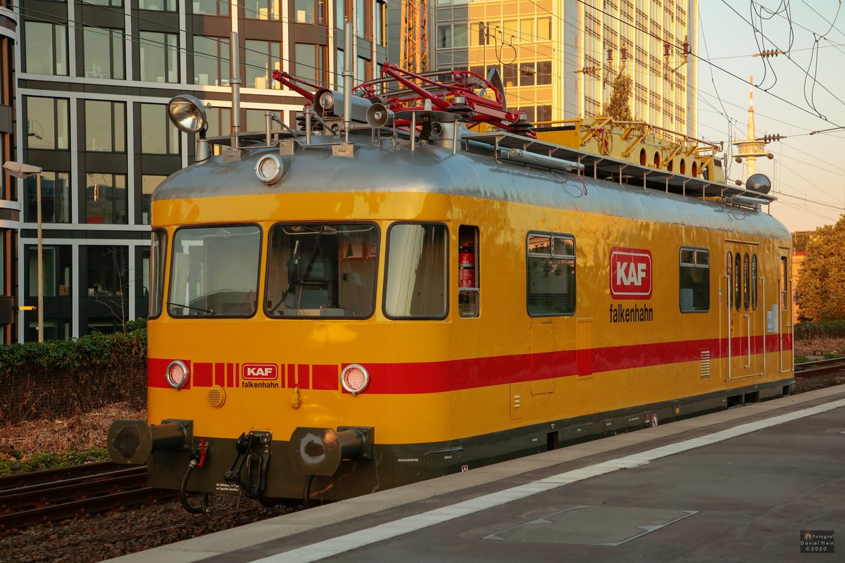 KAF Falkenhahn Turmtriebwagen 636 003-2 in Essen Hbf, August 2020.