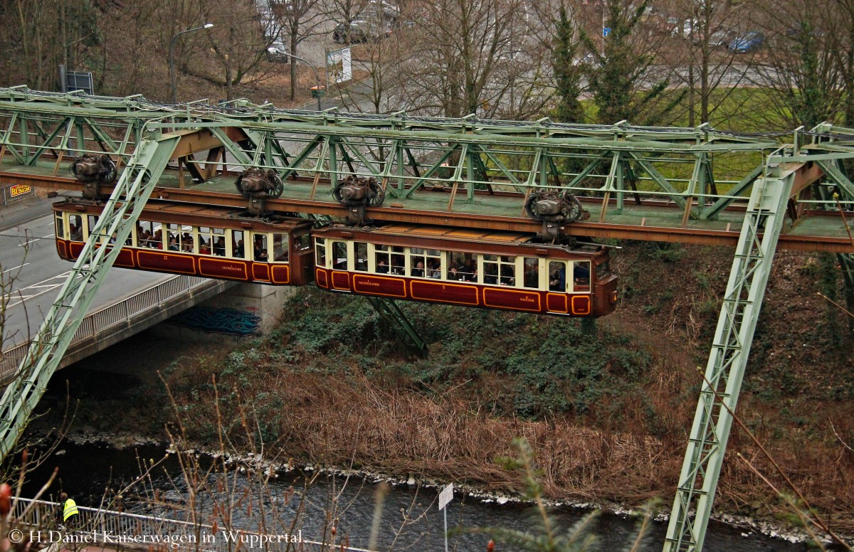 Kaiserwagen am 16.03.2014 in Wuppertal Sonnborn.