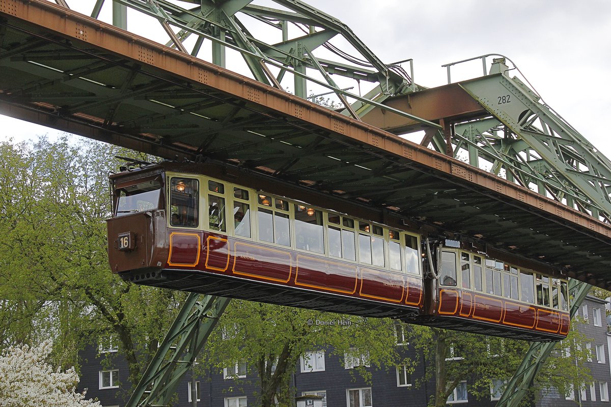 Kaiserwagen in Wuppertal, April 2016.