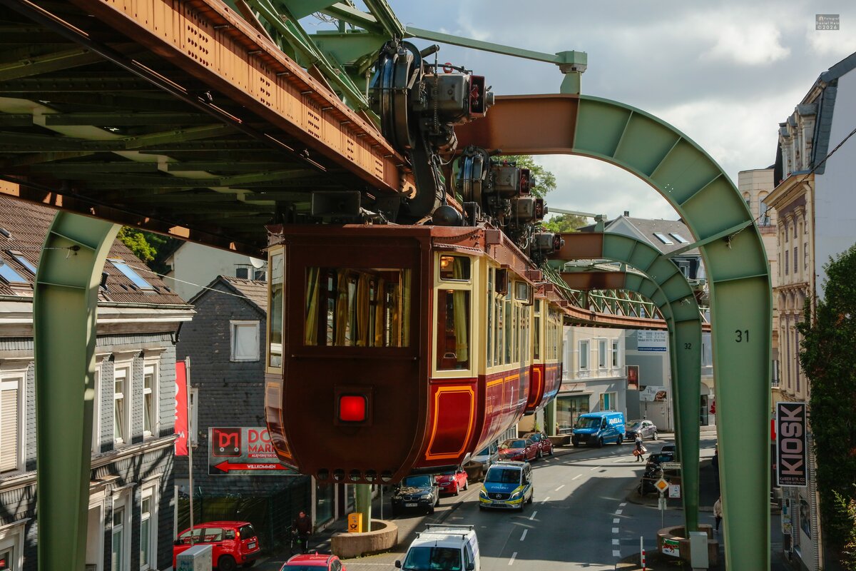 Kaiserwagen in Wuppertal, Juni 2026.