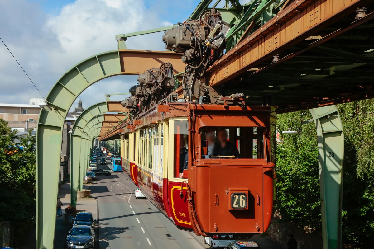 Kaiserwagen in Wuppertal, Juni 2026.