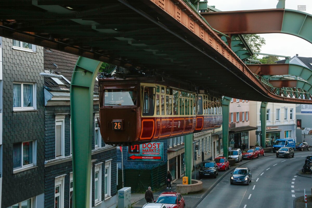 Kaiserwagen in Wuppertal, Juni 2026.