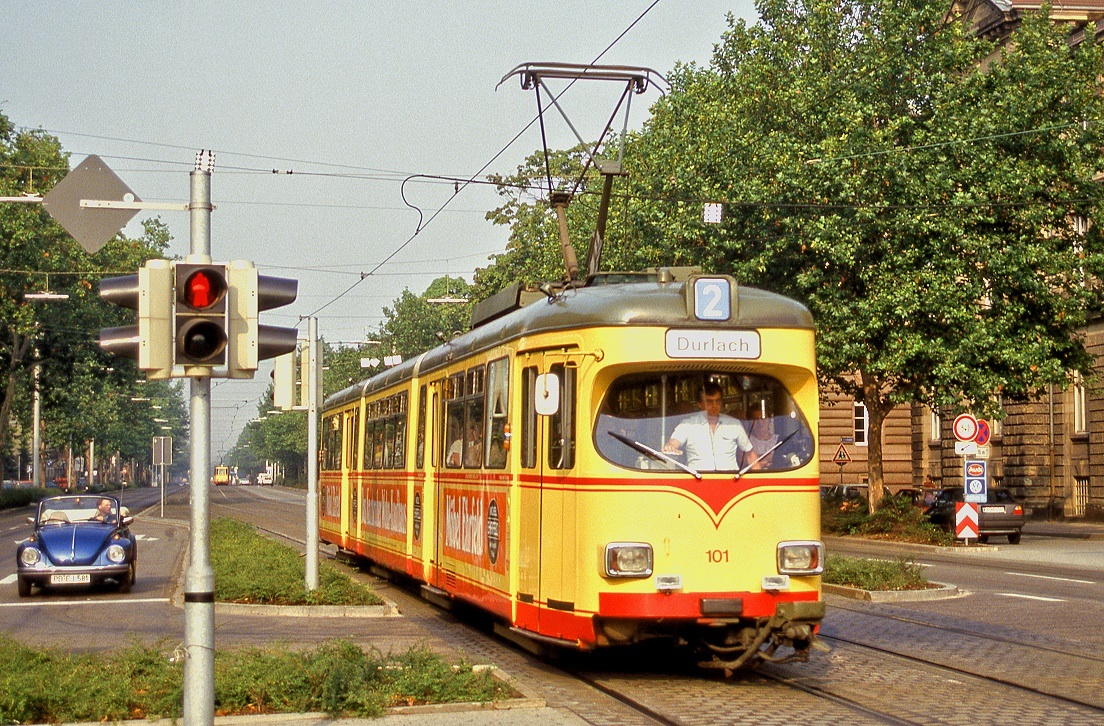 Karlsruhe 101, Kaiserallee, 04.09.1987.
