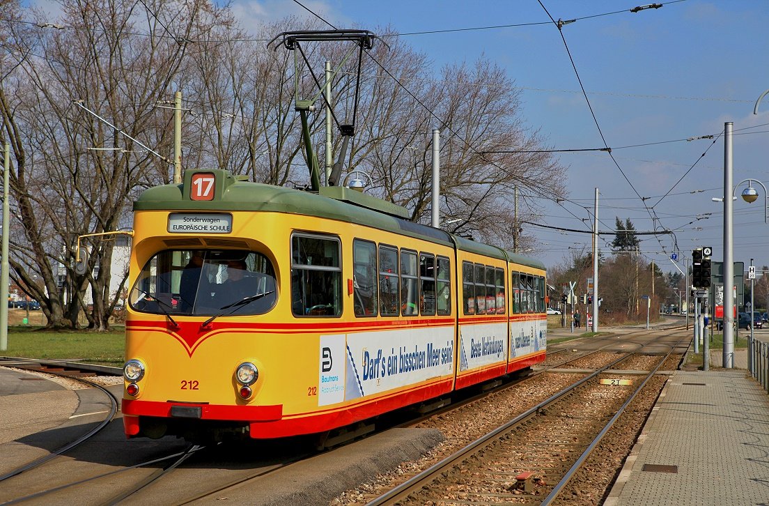 Karlsruhe 212, Haid und Neu Straße, 22.03.2013.