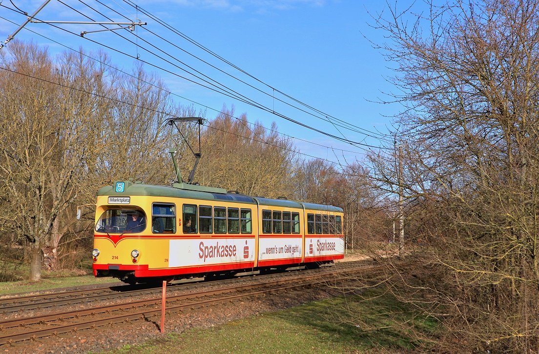 Karlsruhe 214, Kurzheckweg, 03.03.2015.