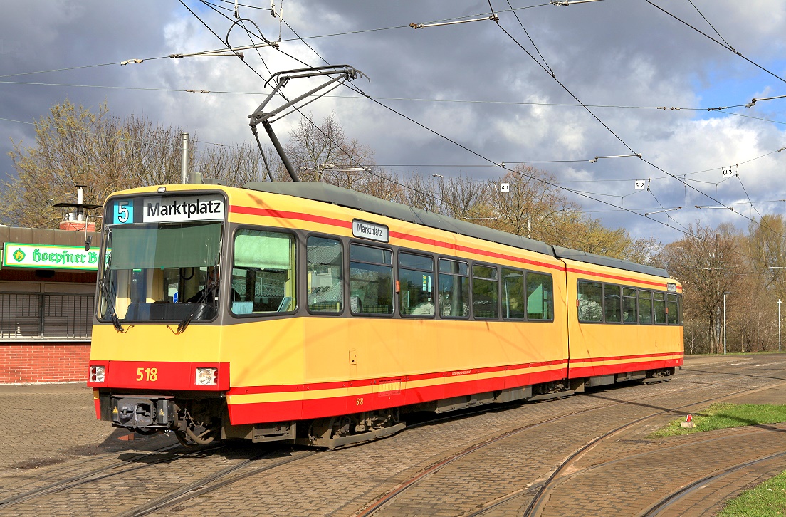 Karlsruhe 518, Rheinhafen, 01.04.2015.