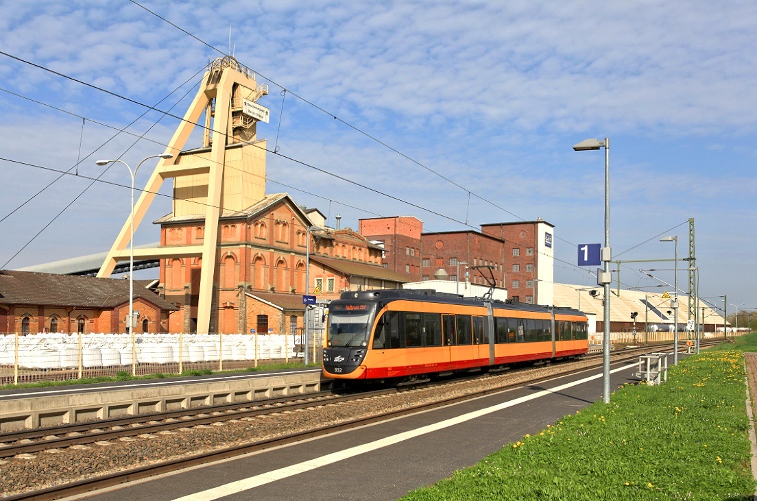 Karlsruhe 932, Bad Friedrichshall Kochendorf, 15.04.2018.
