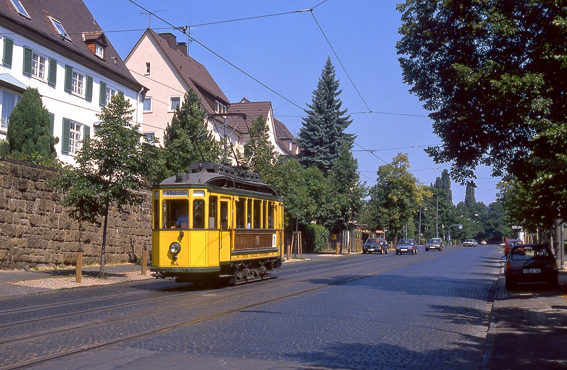 Kassel 144, Freiherr von Stein Straße, 07.08.1988.
