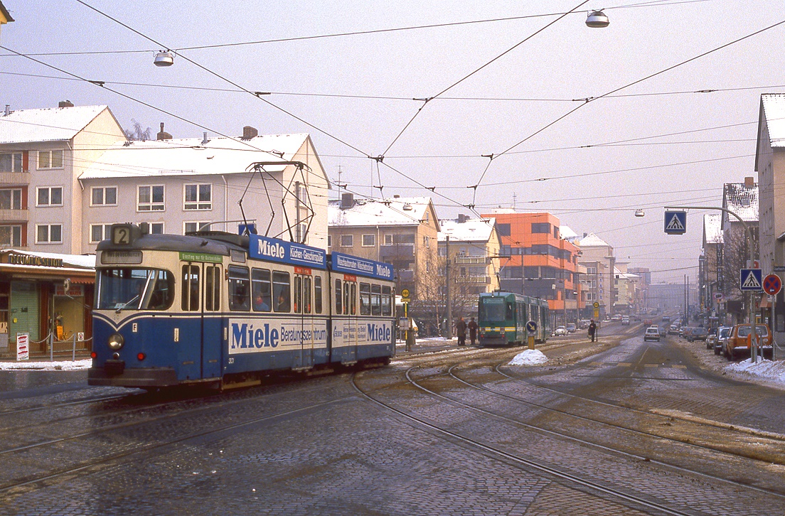 Kassel 301, Friedrich Ebert Straße, 18.01.1987.