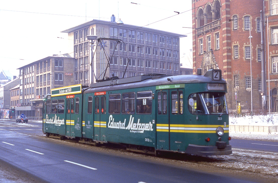Kassel 303, Friedrich Ebert Straße, 18.01.1987.