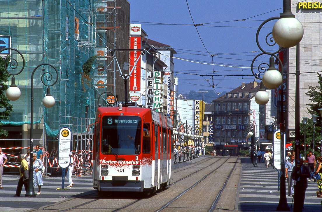 Kassel 401, Obere Königstraße, 07.08.1988.