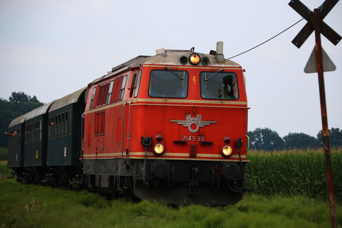 Katzenschwanz ohne Ende auf der Radkersburger Bahn,......
25.Juli 2015

