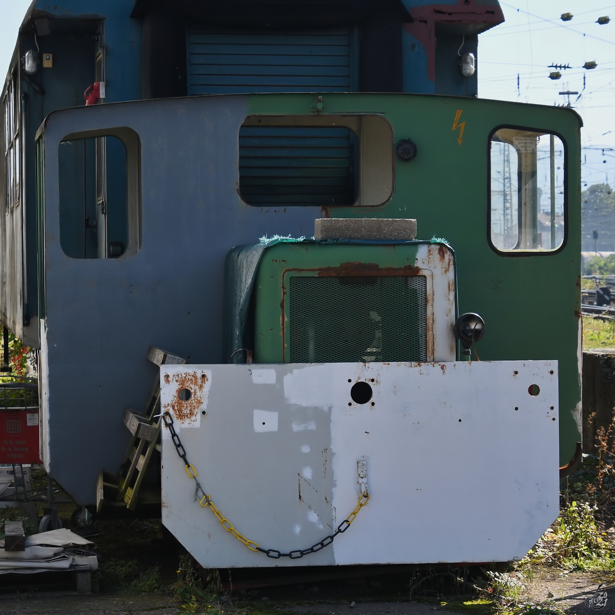 KDL 15-S20 mit der Werknummer 2123 wurde 1958 bei Schöma gebaut. (DB-Museum Koblenz, September 2021)