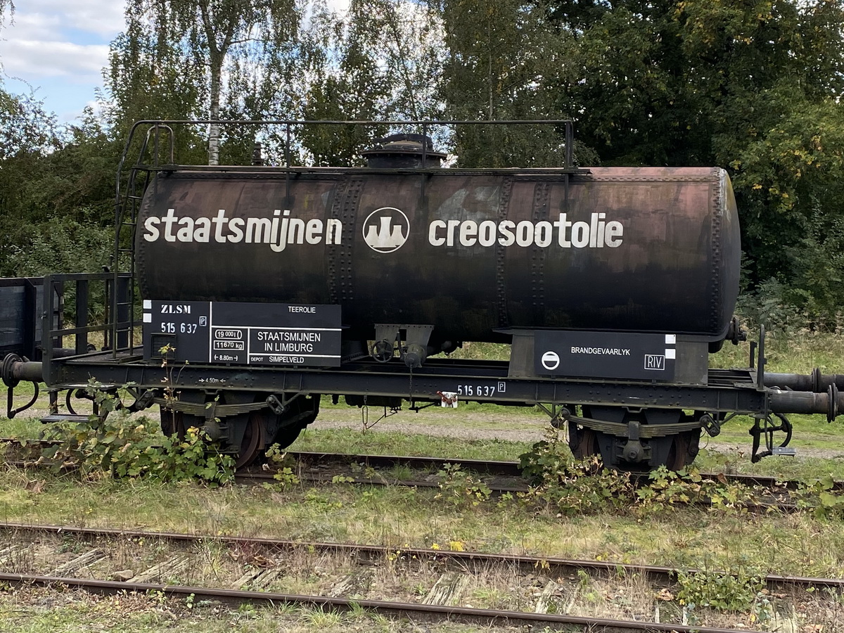 Kesselwagen 10213-03 im Bahnhof Simpelveld (Limburg, Niederlande) am 11. Oktober 2020.