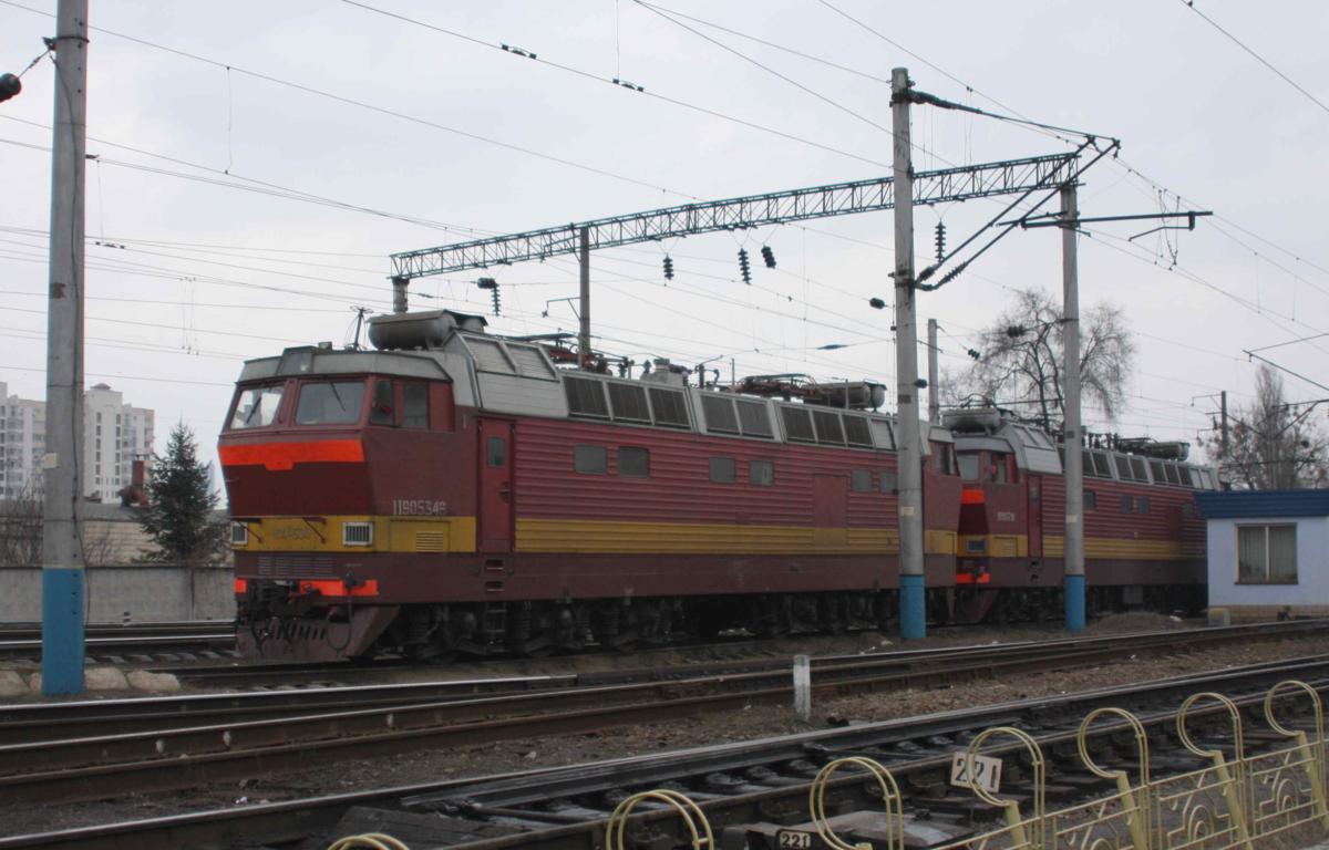 Kiew Hauptbahnhof 23.02.2008
