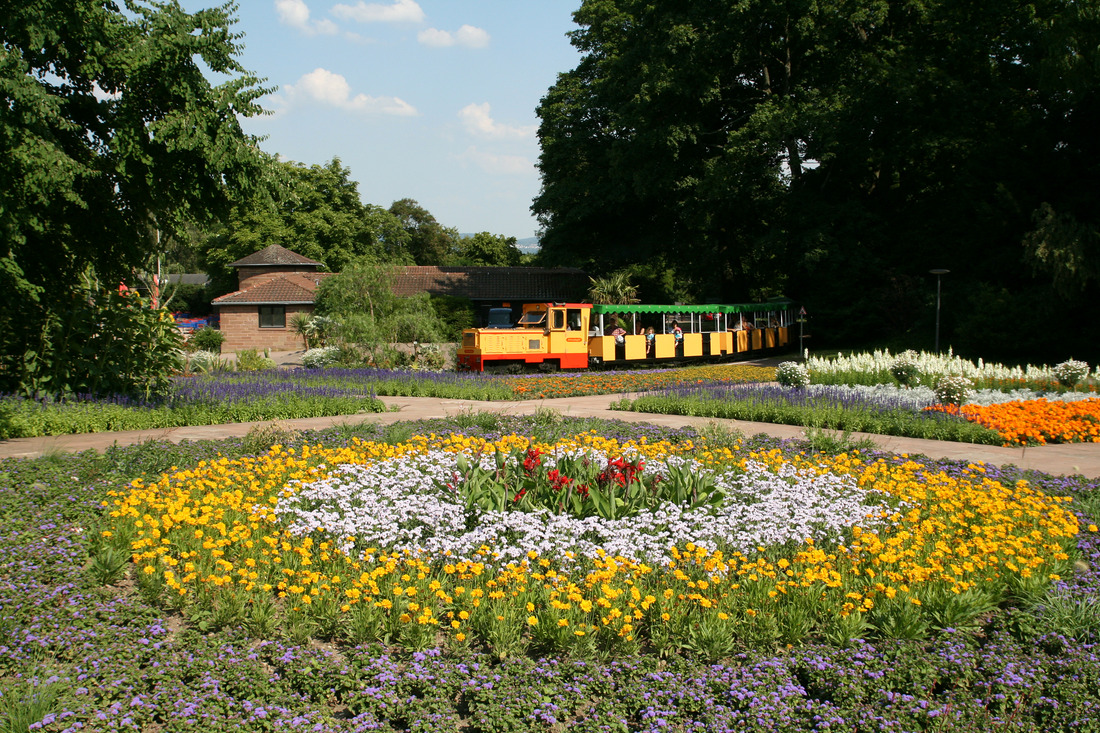 Killesbergbahn; Lok  Schwoabapfeil  // Stuttgart // 19. Juli 2013
