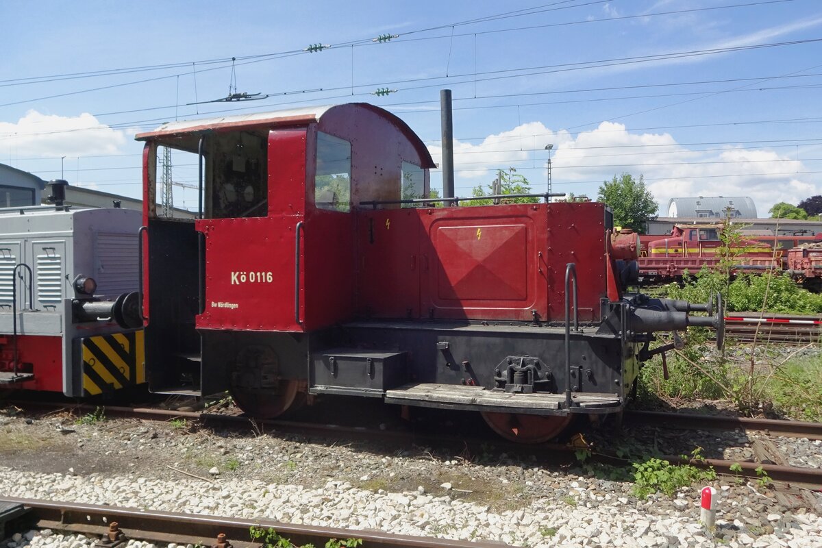 Kö- 0116 steht am 1 Juni 2019 ins BEM in Nördlingen.
