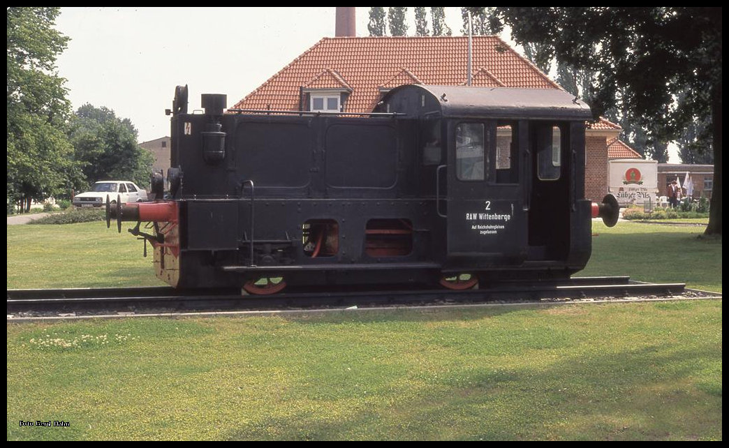 Köf 2 des RAW Wittenberge war am 19.6.1994 bereits nicht mehr aktiv und wurde als Denkmal daselbst aufgestellt!