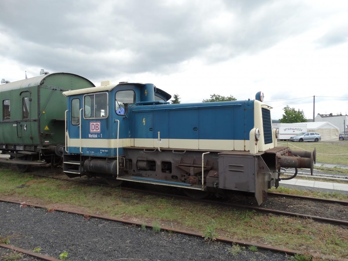 Köf 3 332 245-0 Werklok 1 am 14.06.14 im DB Museum Koblenz Lützel