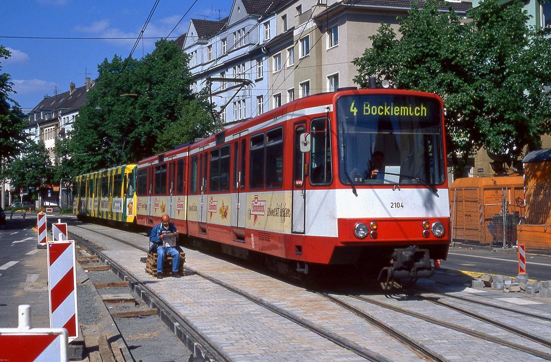 Köln 2104 + 2114, Gotenring, 24.05.1997.