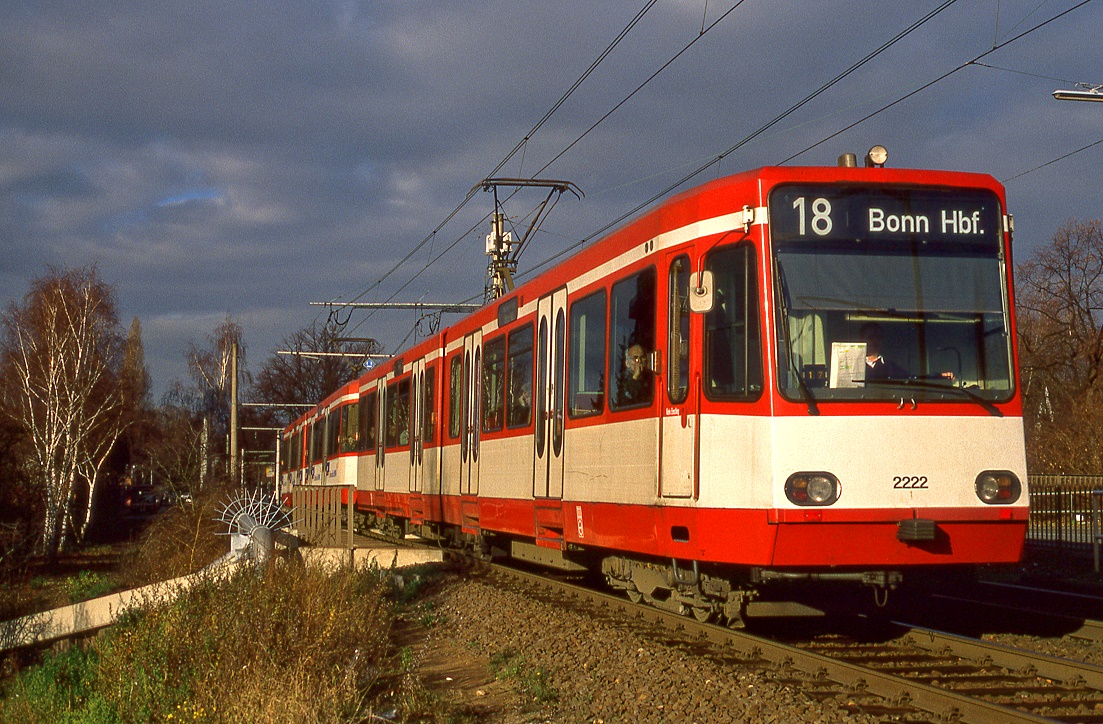 Köln 2222 + 2226, Neusser Straße, 13.12.1997.