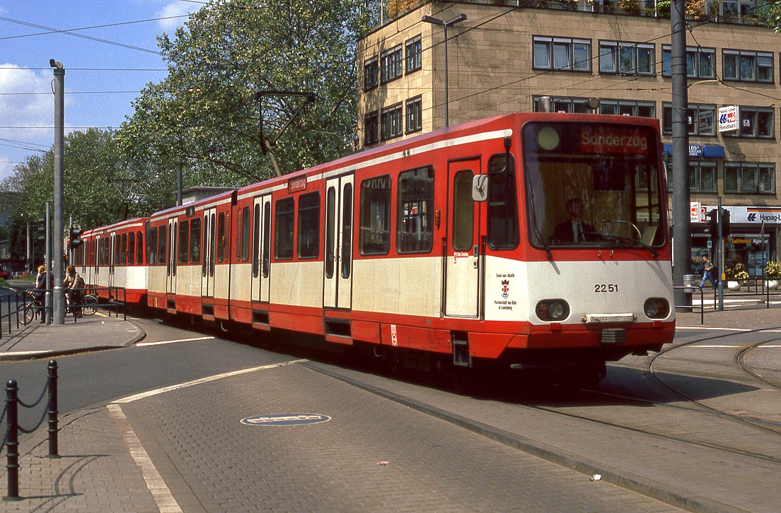 Köln 2251 + 2259, Neumarkt, 24.05.1997.